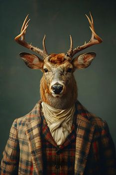 Portrait de cerf