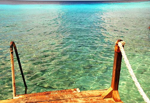 Une eau claire au paradis