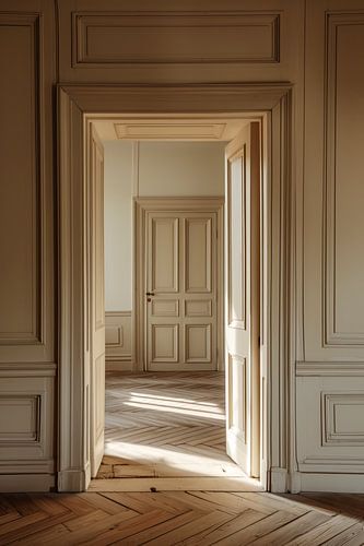 Silent Passage — nr. 02 | warm beige klassiek interieur van Marianne Ottemann - OTTI