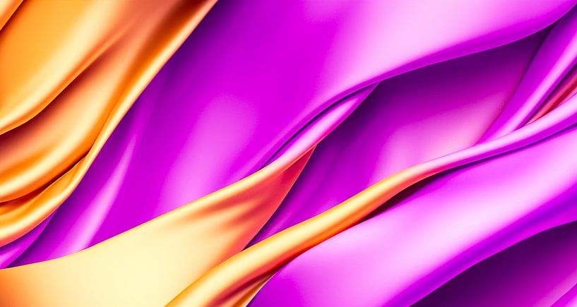 Gold mixed with pink by Mustafa Kurnaz