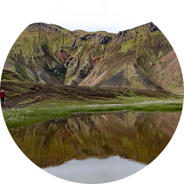 Landmannalaugar, onderdeel van de Laugavegur route in IJsland van Geerke Burgers