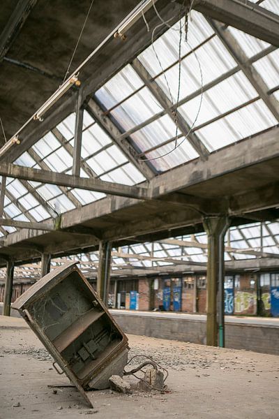 Montzen railway station von Michelle Peeters