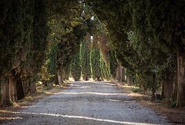 Italië weg naar de Villa