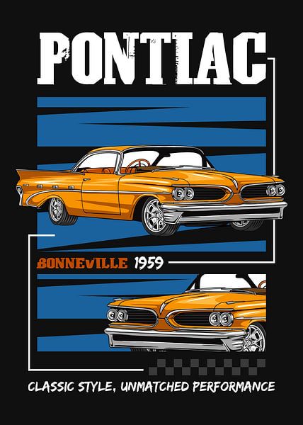Pontiac Bonneville Muscle Car von Adam Khabibi