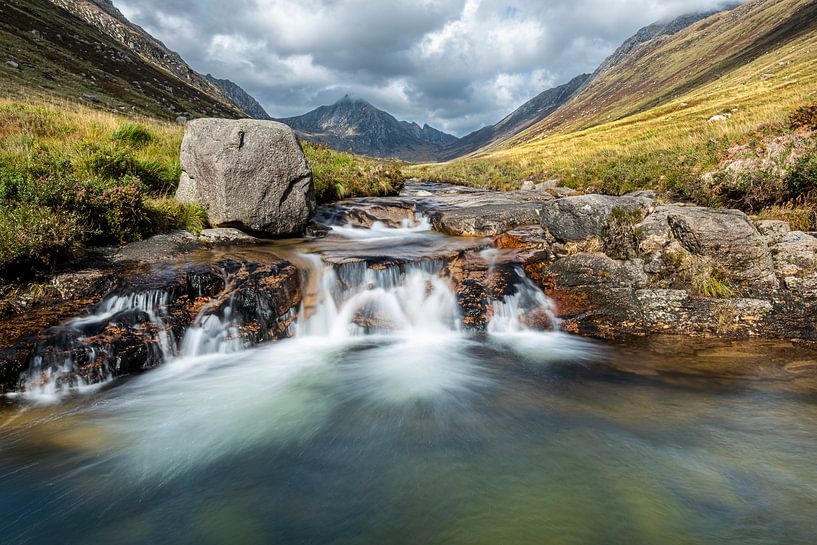 Fairytale waterfalls in Glen Rosa, Scotland by Rob IJsselstein