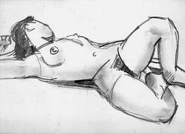 sketch woman 2 by Vincent Jacobs