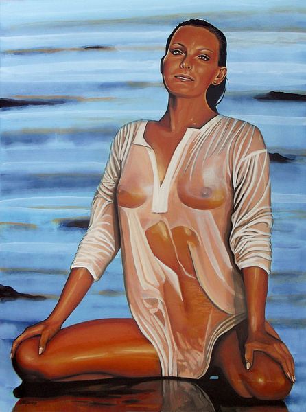 Bo Derek Schilderij von Paul Meijering