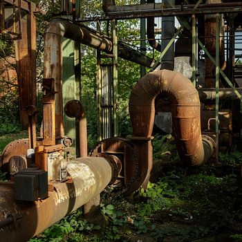 Verlassenes Stahlwerk