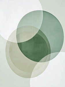 Formes rondes vertes