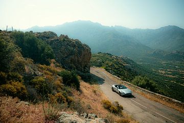 Aston Martin DB11 Volante in the mountains by Ricardo van de Bor
