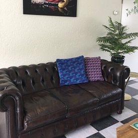 Customer photo: Scissors by Stephanie Verbeure, on canvas