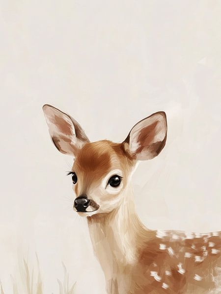 Young Deer by Treechild