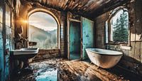 Lost Place bathroom