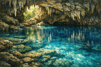 Grotte de Hawang, îles Kei