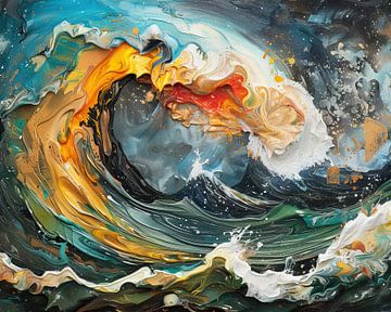 Ocean's Blaze van Kunst Kriebels