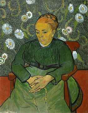 Vincent van Gogh. La berceuse (Portret van Madame Roulin)