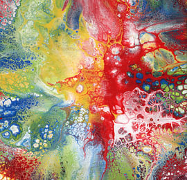 Fluid Art nr. 44 van GreenART by Hubert Fenzl