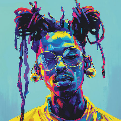 Dreads in a knot