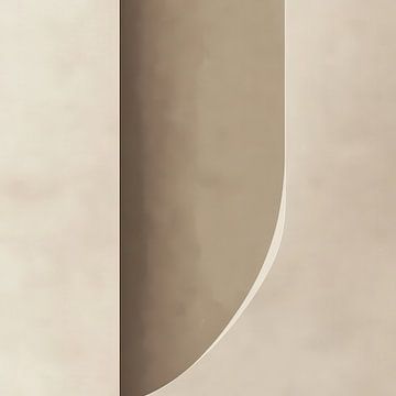 Taupe Kromming van Natasja Haandrikman