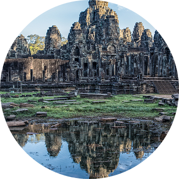 ANGKOR WAT, CAMBODIA, DECEMBER 5 2015 - Ruines van de Bayon tempel in Angkor Wat te Cambodja.  van Wout Kok