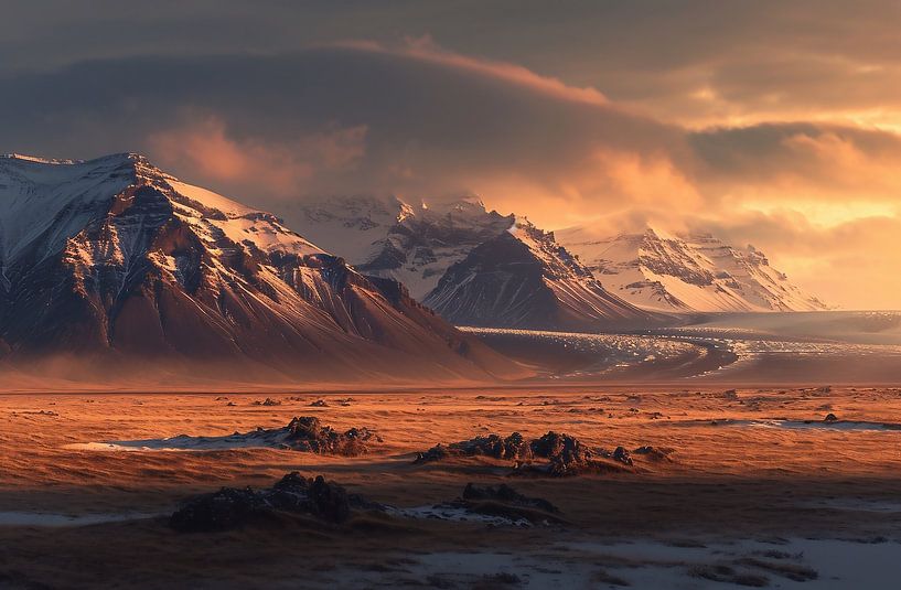 Goldene Stunde von fernlichtsicht