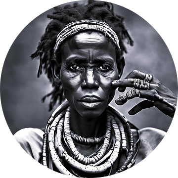 Ethiopische vrouw van de Hamar stam van Gert-Jan Siesling