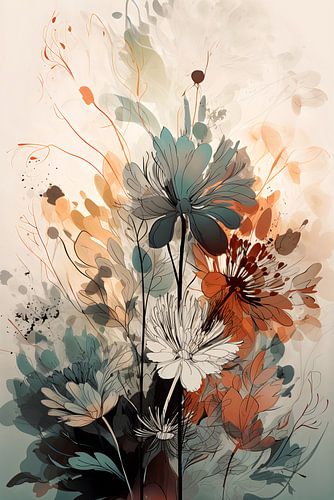 Abstract flowers