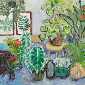 Planten Stilleven van Tanja Koelemij