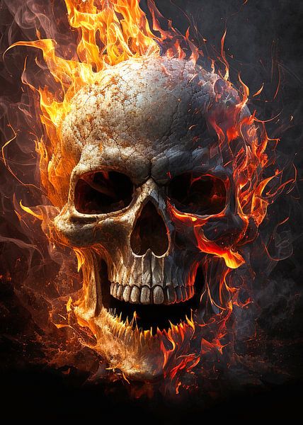 Skull by Nikita Abakumov