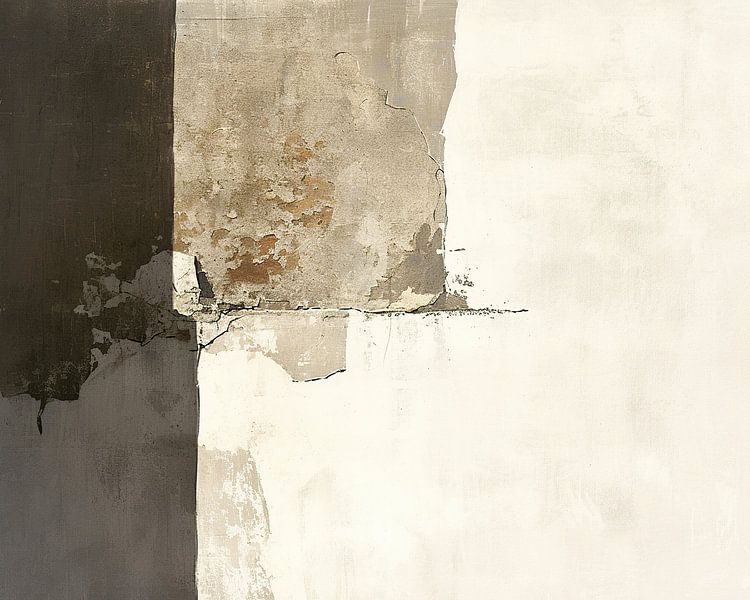 Abstrakt in Erdtönen von Kunst Laune