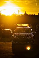 In den Sonnenuntergang