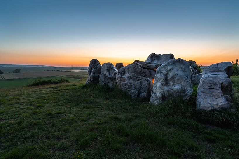 Le soir aux pierres de Lübben par Marc-Sven Kirsch