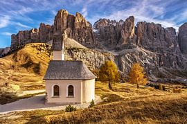 Herbst am Grödner Joch in Südtirol von Achim Thomae Photography