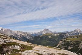 The mountains around the Three Peaks by Karin Jähne