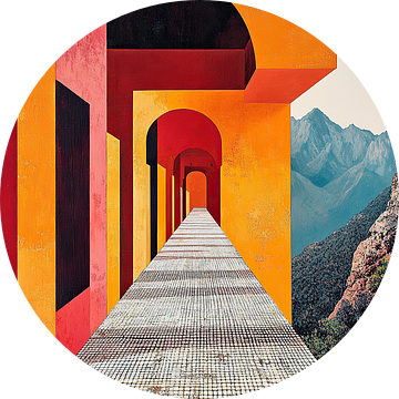 Surrealisme Architectuur Ontwerp Meetkunde van Niklas Maximilian