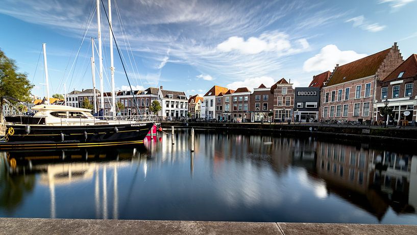 Der Hafen von Goes von Fotografie in Zeeland