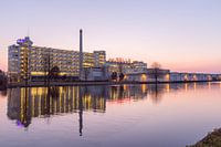 Van Nelle Factory in golden hour in Rotterdam