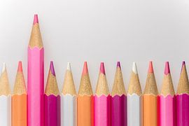 Collectie van bont gekleurde potloden von Tonko Oosterink