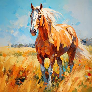Peinture de chevaux sur Art Merveilleux