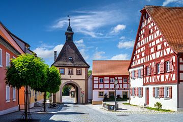 Historische oude stad Merkendorf