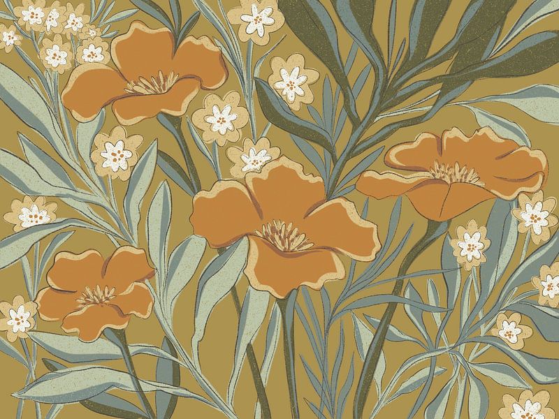 Golden Botanicals by Nikita Jariwala