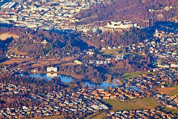 The view from the Untersberg by Christa Kramer