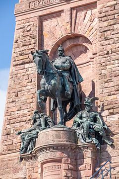 Het Kaiser Wilhelm Monument op de Kyffhäuser Berg van t.ART