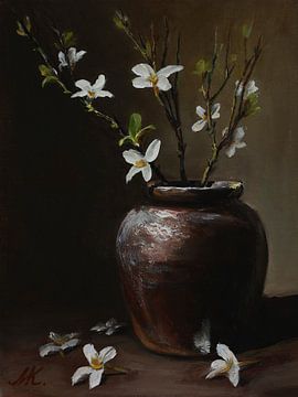 Bloemen - Bloeiende takken van Marina Kozyr