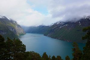 De immense grootte van een fjord