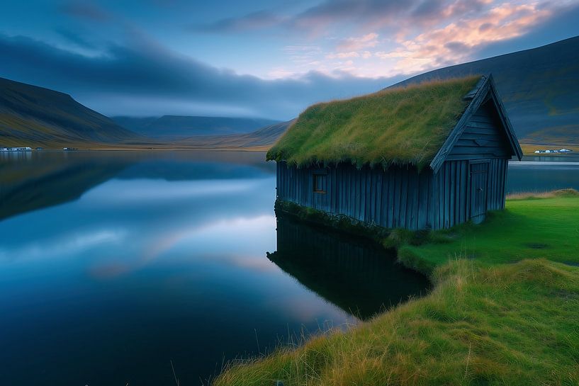 Färöer von fernlichtsicht