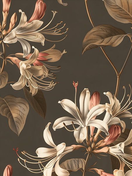 Floral Vintage I van Gypsy Galleria