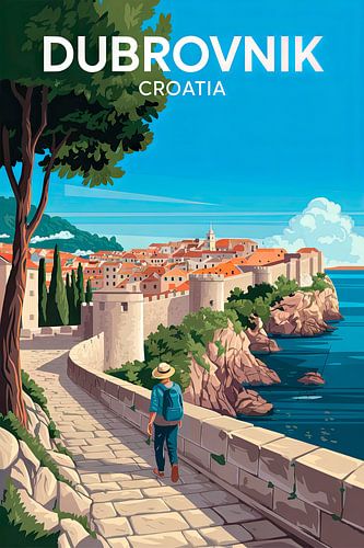 Dubrovnik, Kroatië.