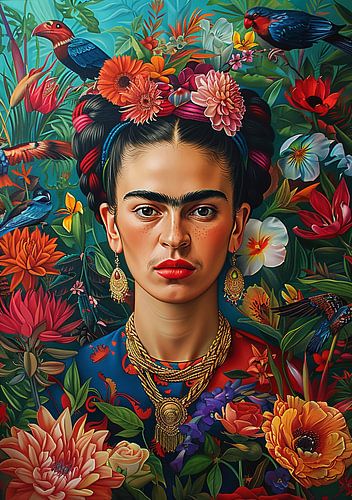 Frida Poster - Frida Kunstdruk