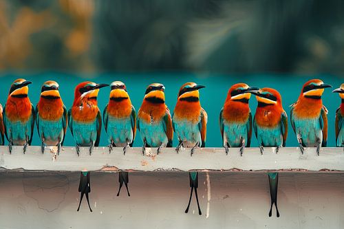 side-eaters in a row